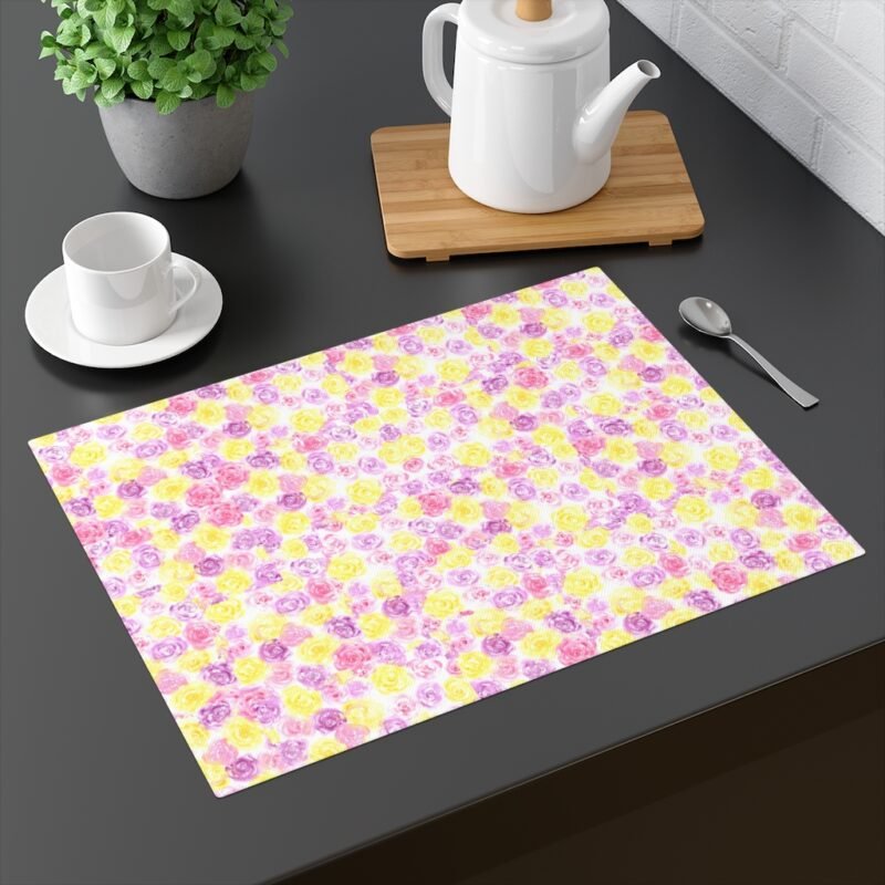 Pretty Floral Placemat In Country Style Gioia Design