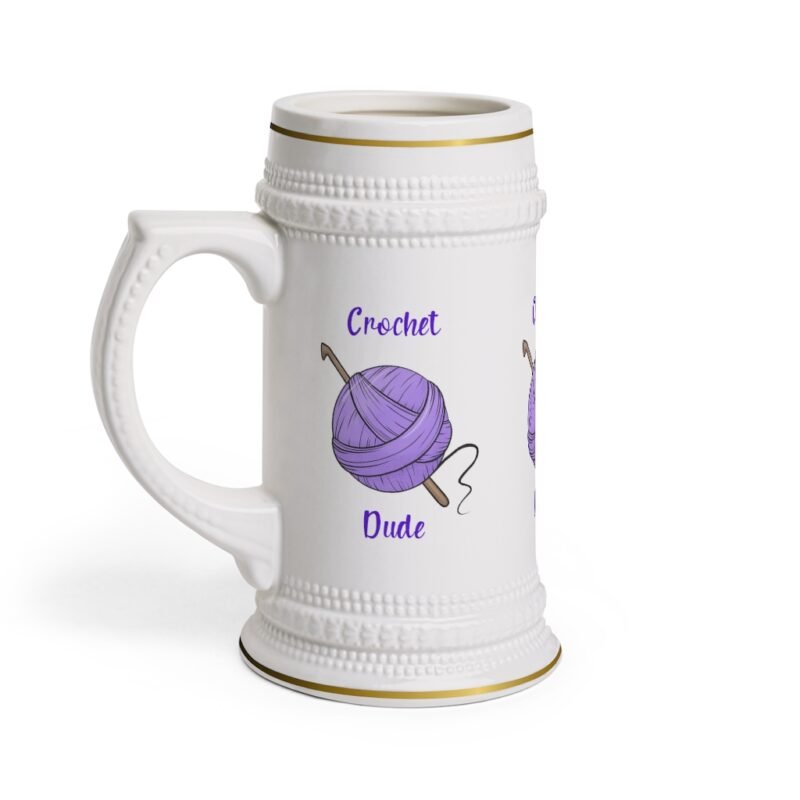 Crochet Dude Stein Mug - Image 2