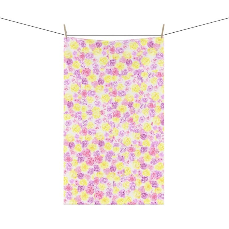 Pretty Country Style Floral Kitchen Towel - Image 4