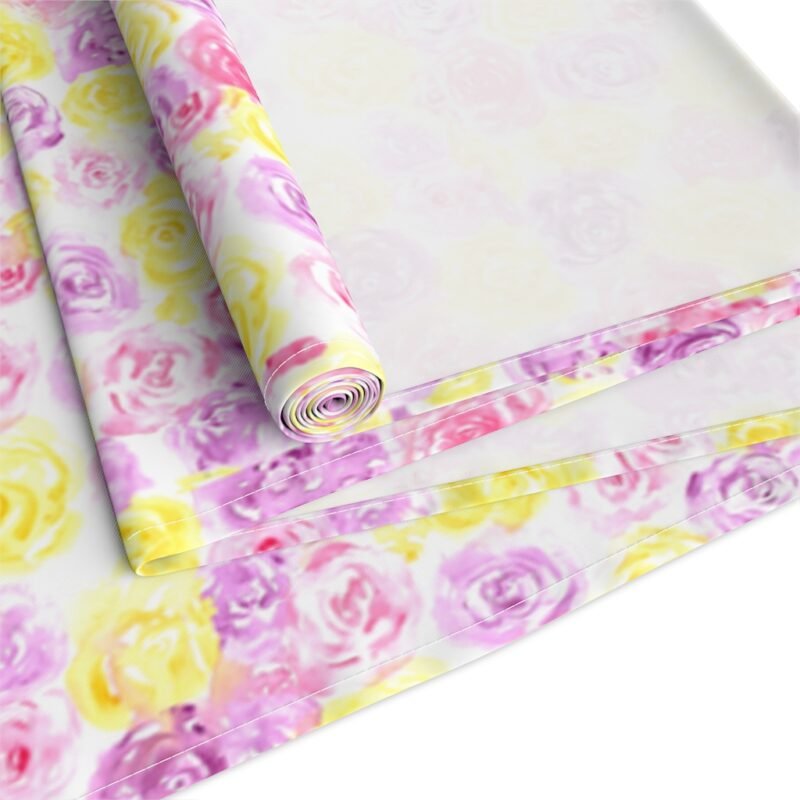 Romantic Floral Table Runner - Image 4