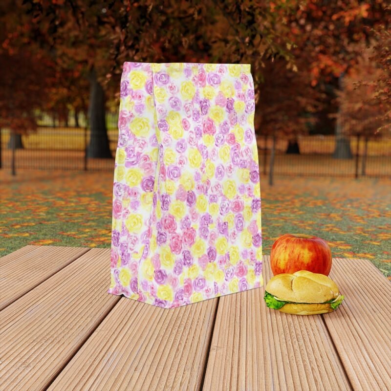 Pretty Country Style Floral Lunch Bag - Image 7